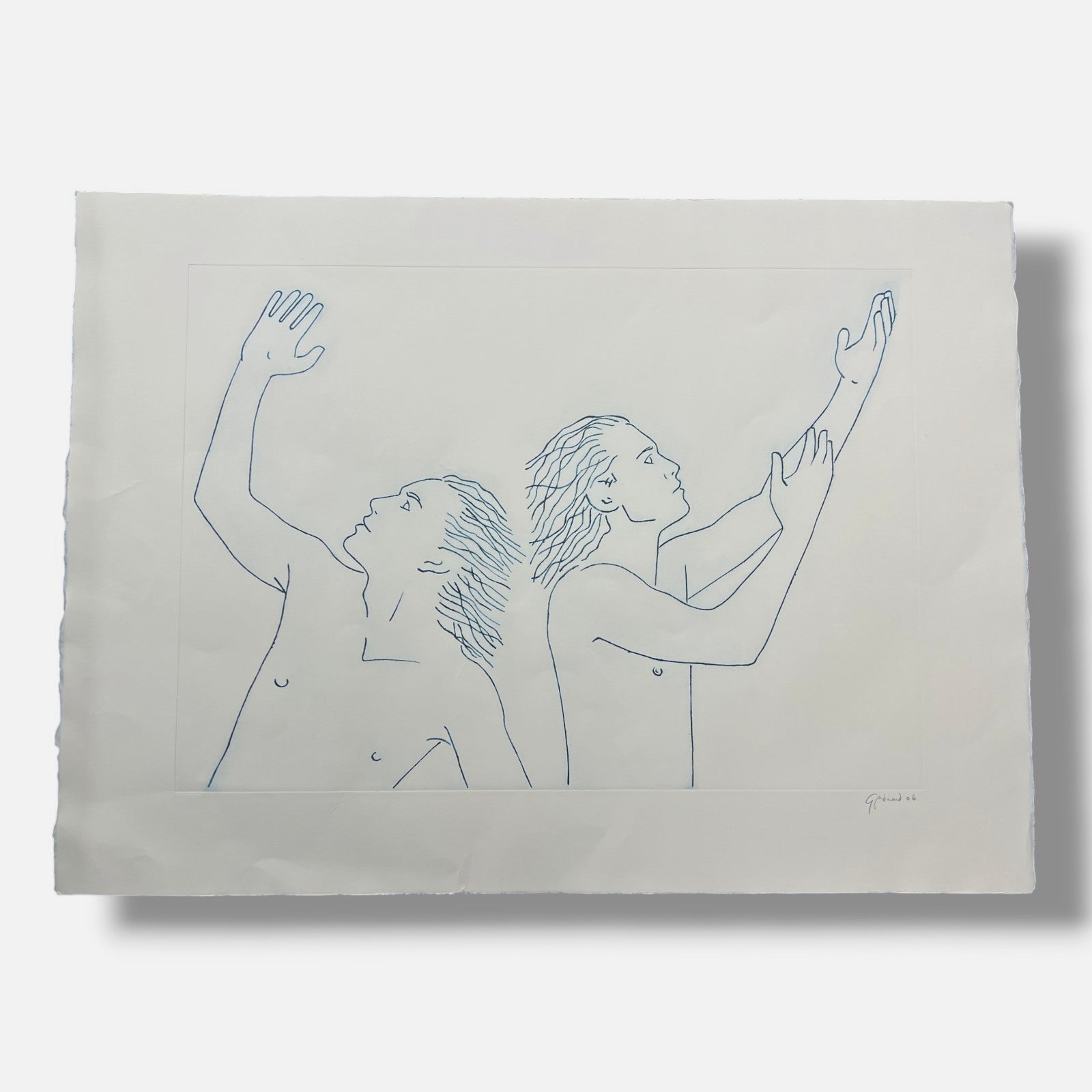 Bénard Guedes "Ritual I La Oracion" 2006 Limited Signed Wall Art, 79 x 108 cm