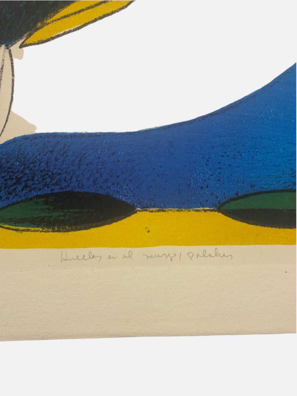 Nélida López Martínez "Huellas en el Musgo / Palabras" B.A.T. Limited Signed Art