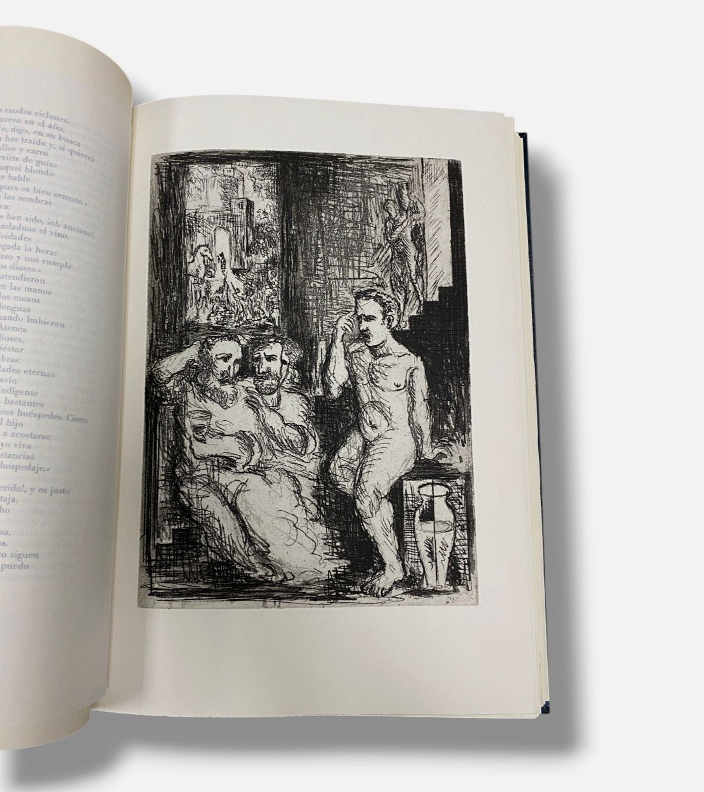 Guillermo Pérez Villalta "La Odisea" Poem & Art Print Set, 35 x 25 cm