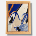Josep Guinovart "Azul y Reflejo" 1997 Limited Signed Fine Wall Art Print