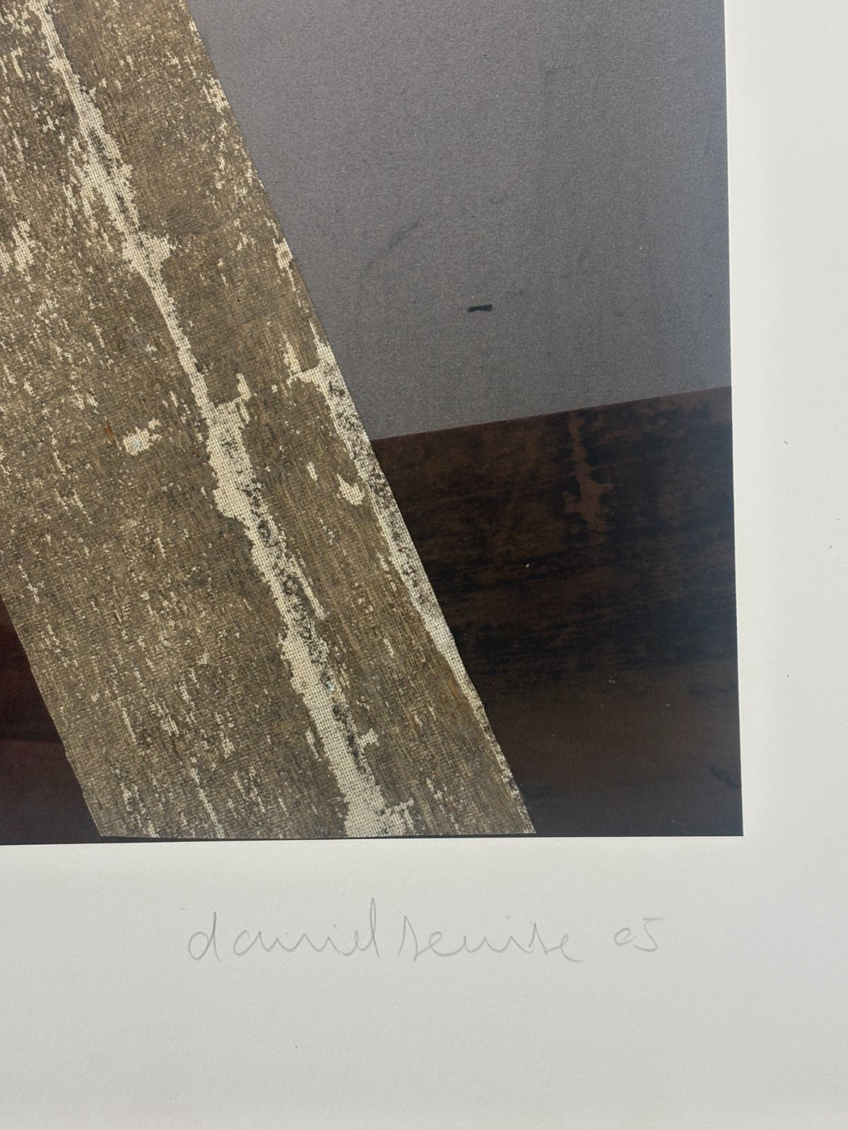 Daniel Senise "Lapa-Queens III" 2005 H.C. Limited Signed Fine Wall Art 75Lx75Wcm