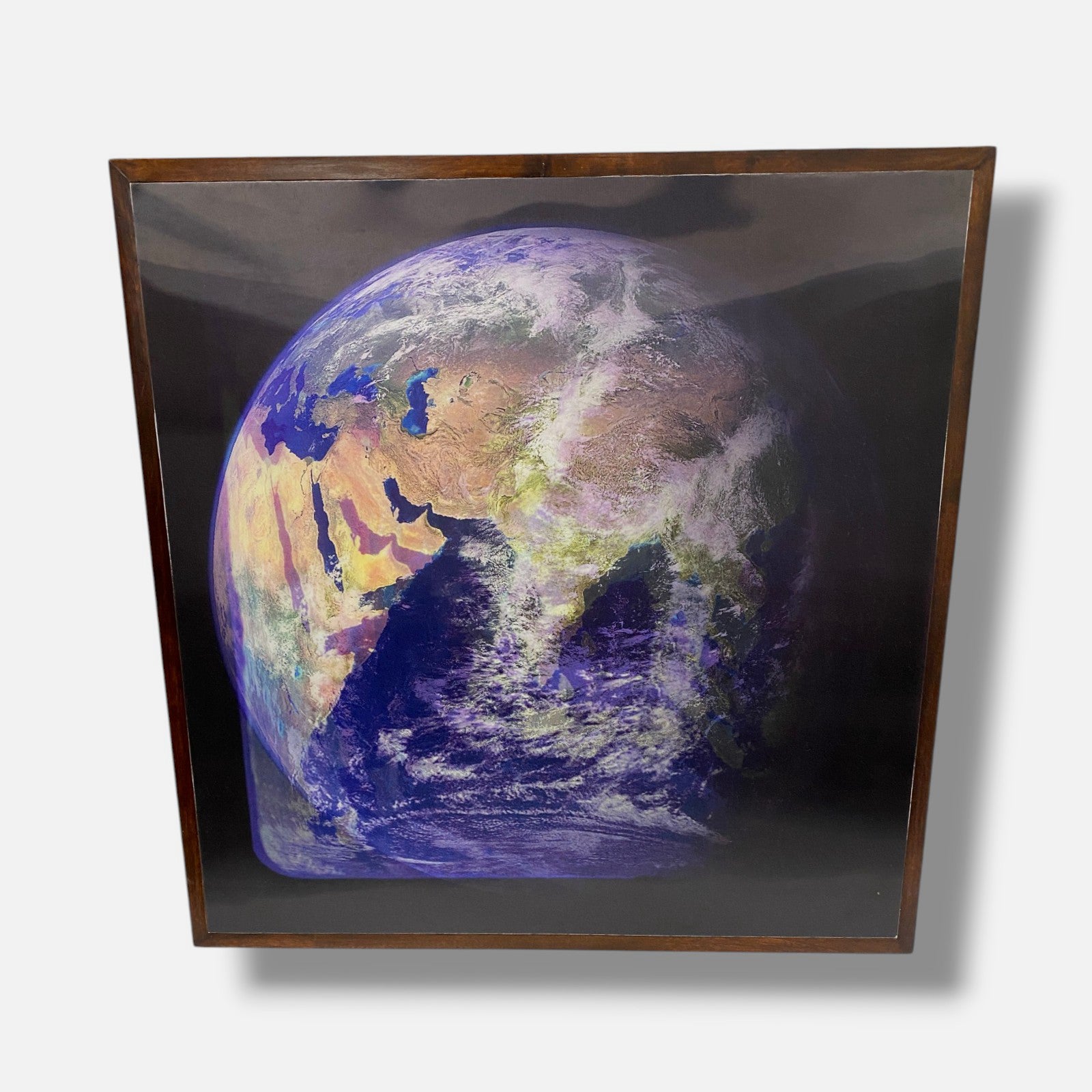 Luis Camnitzer La Cuadratura Del Circulo Signed Lenticular Photo Art 42 x 42 cm