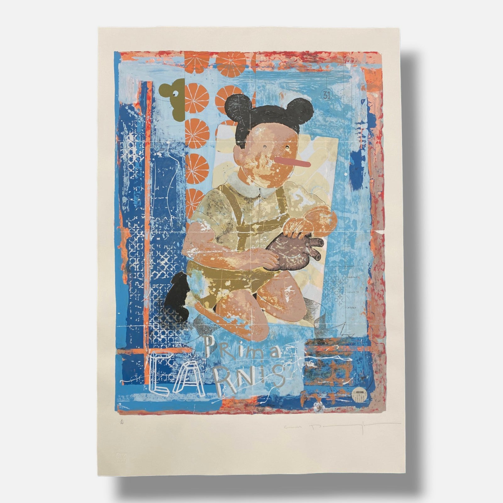 Juan Miguel Pozo "Carnis" 2004 Limited Signed Fine Wall Art Print | 100 x 70 cm