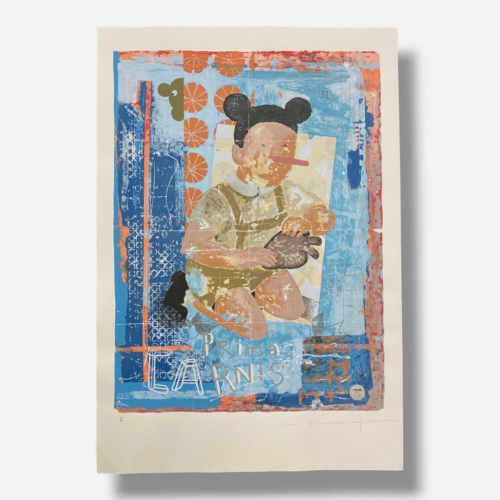 Juan Miguel Pozo "Carnis" P.E. 2004 Limited Signed Fine Wall Art Print | 100x70