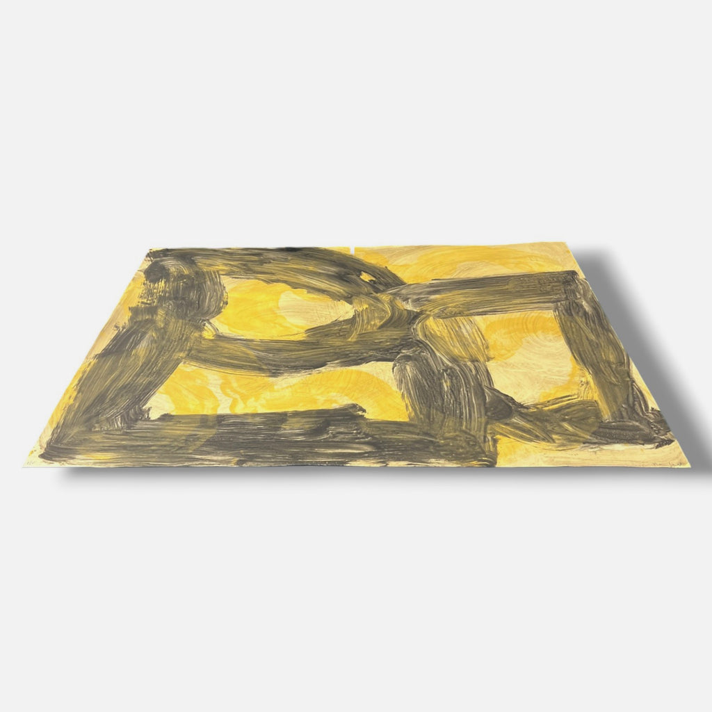 Ramón Canet Font "Sin Titulo II" E/U 2004 Limited Signed Wall Art, 100 x 128 cm
