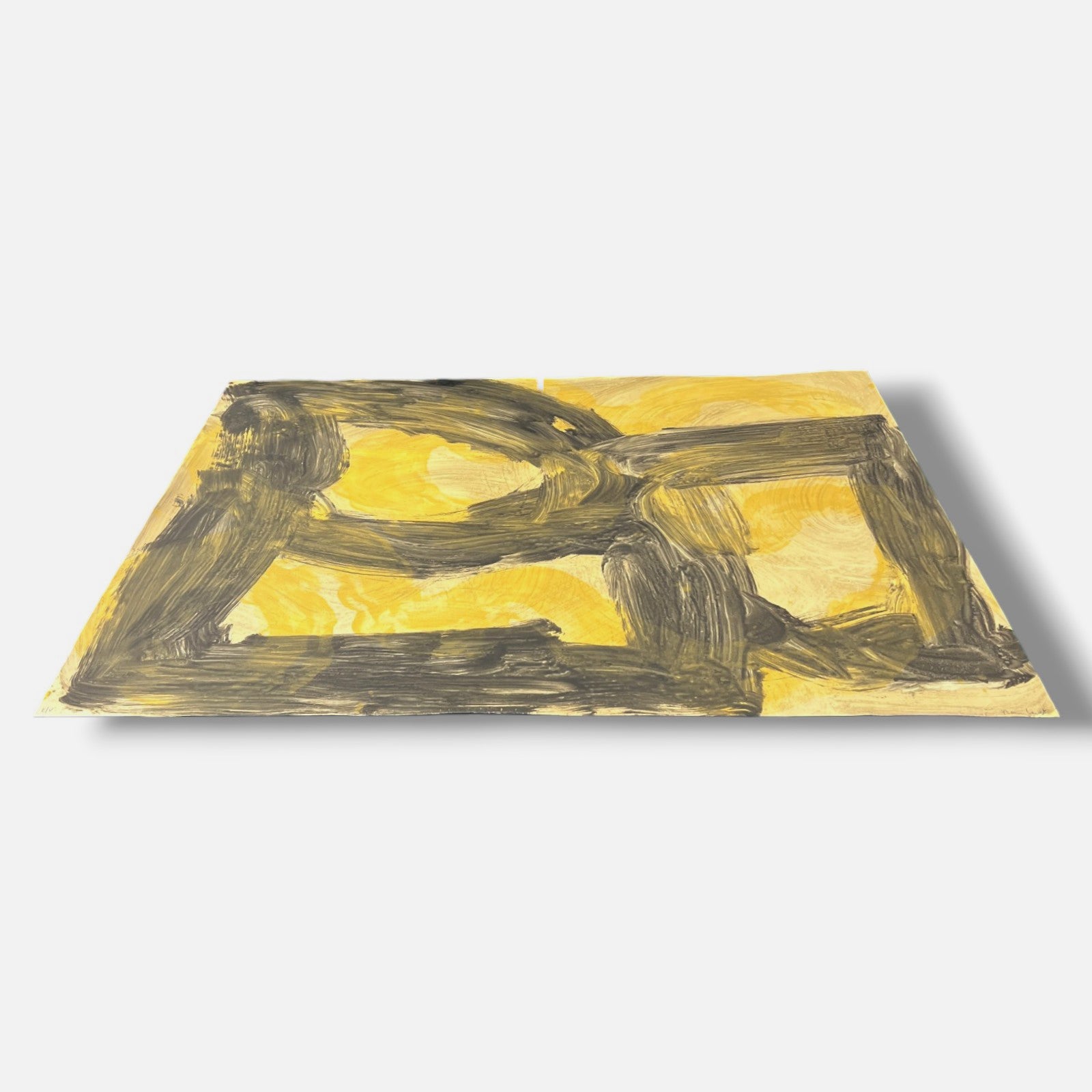 Ramón Canet Font "Sin Titulo II" E/U 2004 Limited Signed Wall Art, 100 x 128 cm