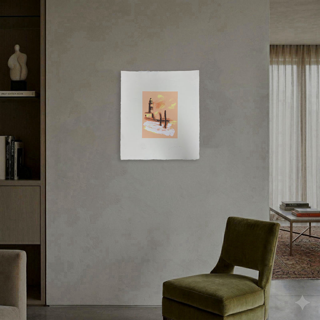Juan Vida "Faro" 1999, Fine Wall Art Print | 45 x 51 cm