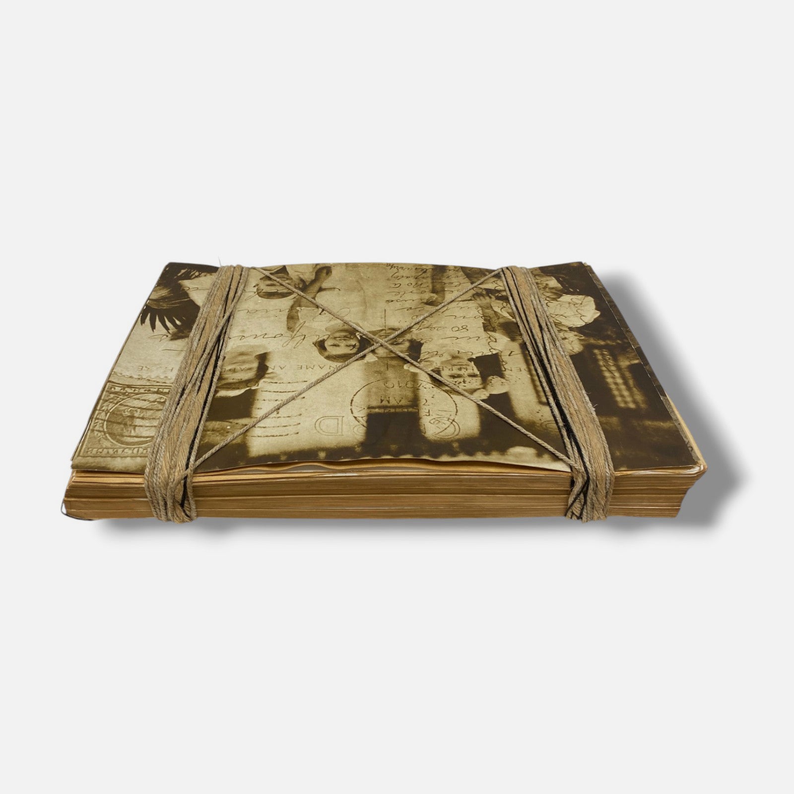 José Manuel Fors "Atados de memoria "C" 2004 Book Collage Fine Art