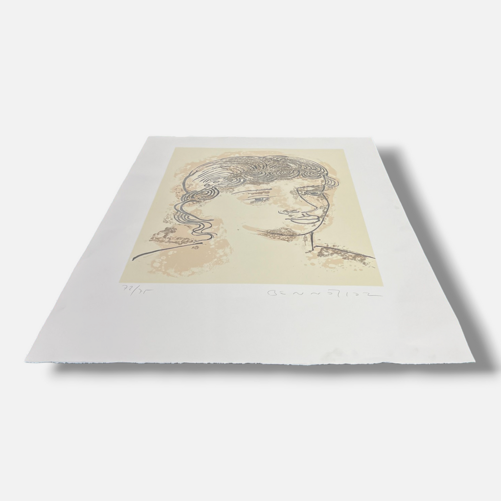 Joan Bennàssar "Paula" 2001 Limited Signed Wall Art Print, 105L x 75W cm