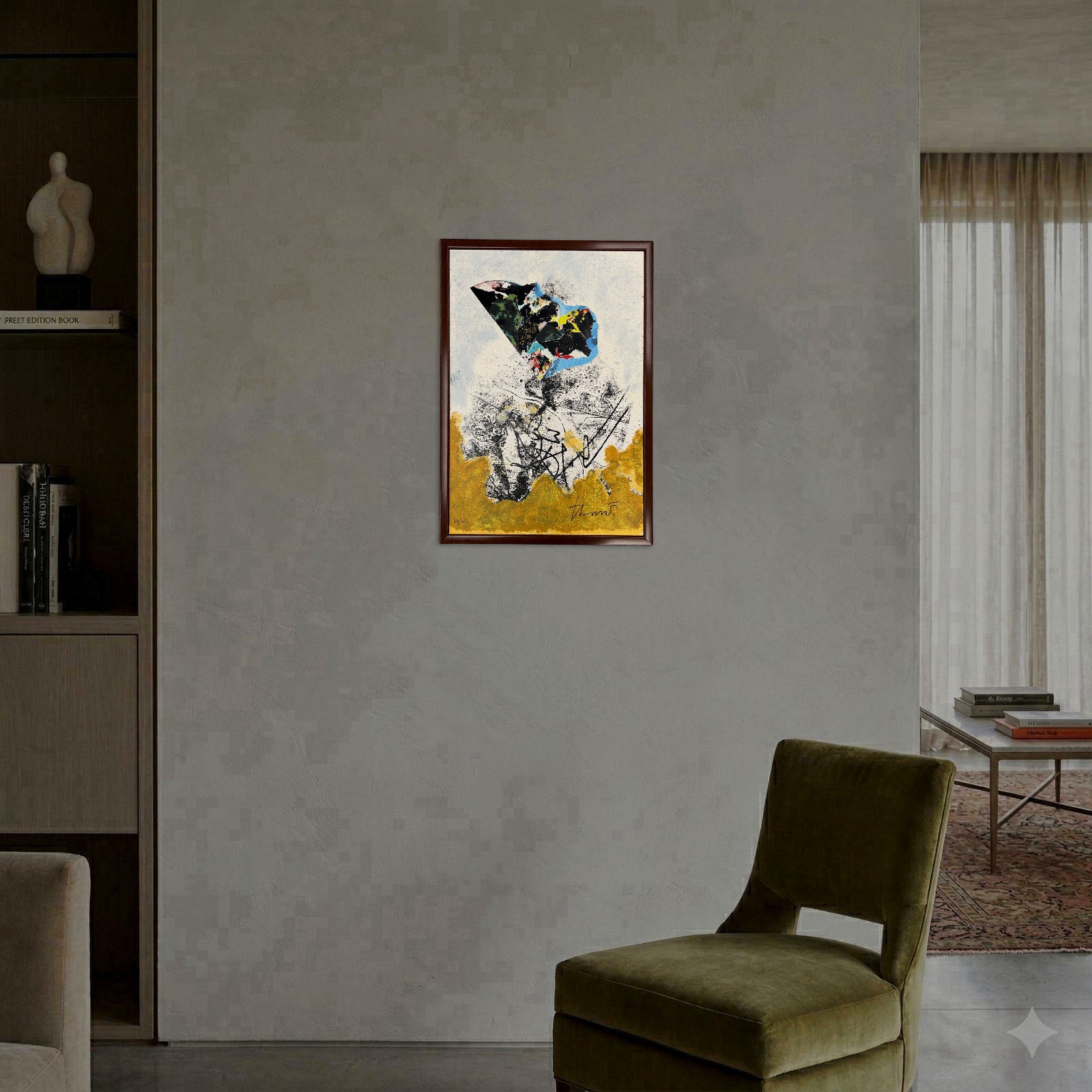 Joan-Josep Tharrats "Maculatura D'Estiu" 1997 Limited Signed Fine Wall Art