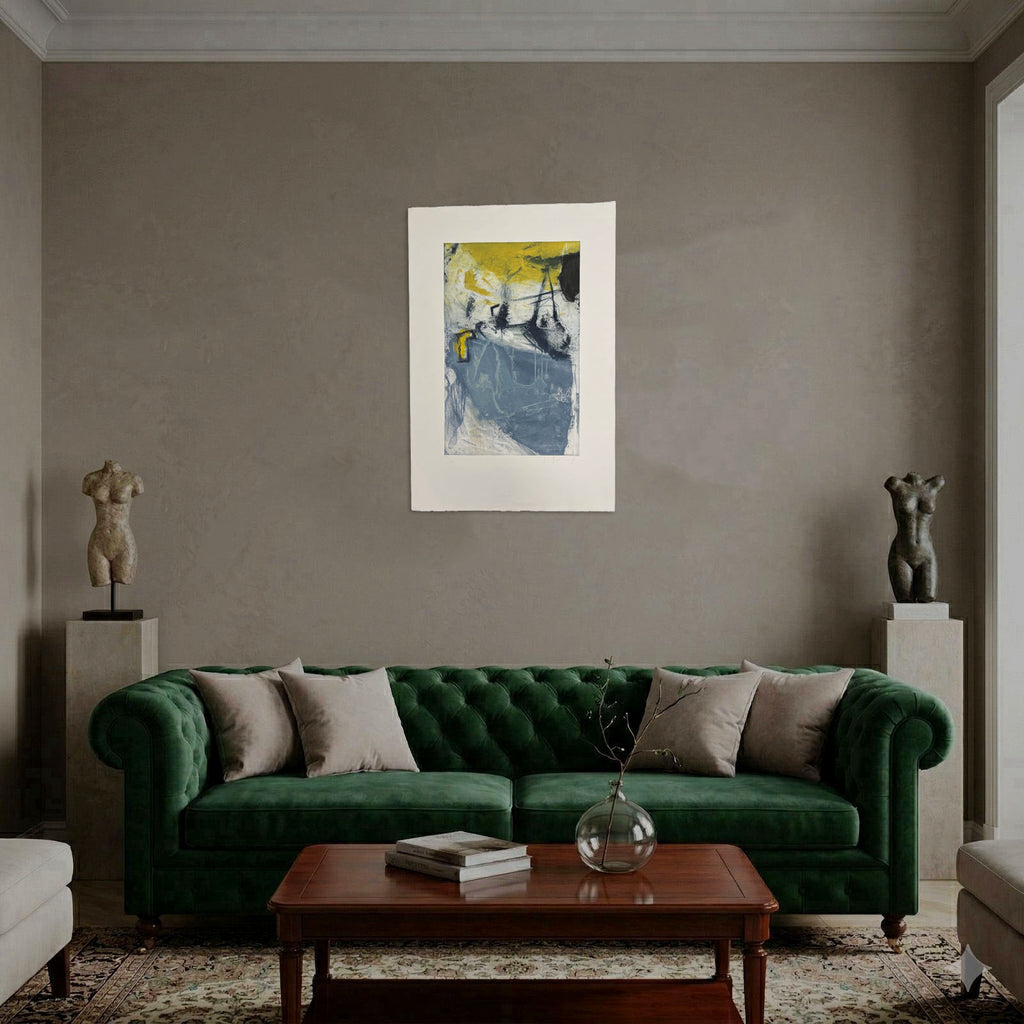 Joaquín Capa Eiriz "Angulo Amarillo" Limited Signed Fine Wall Art Print
