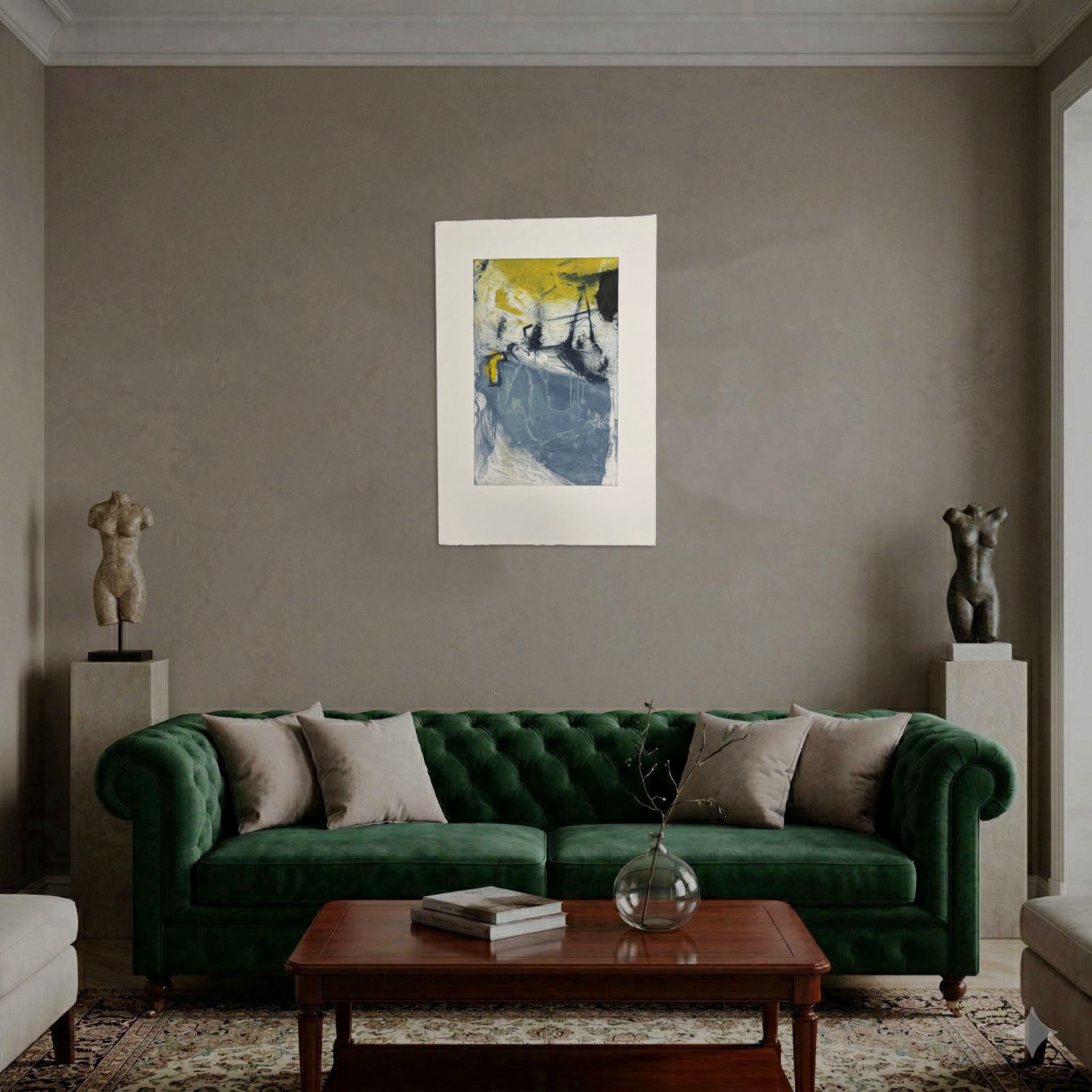Joaquín Capa Eiriz "Angulo Amarillo" Limited Signed Fine Wall Art Print