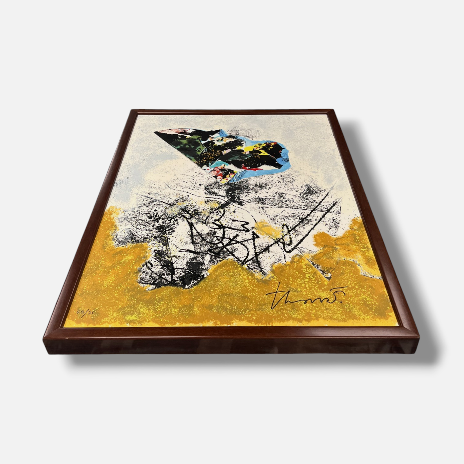 Joan-Josep Tharrats "Maculatura D'Estiu" 1997 Limited Signed Fine Wall Art