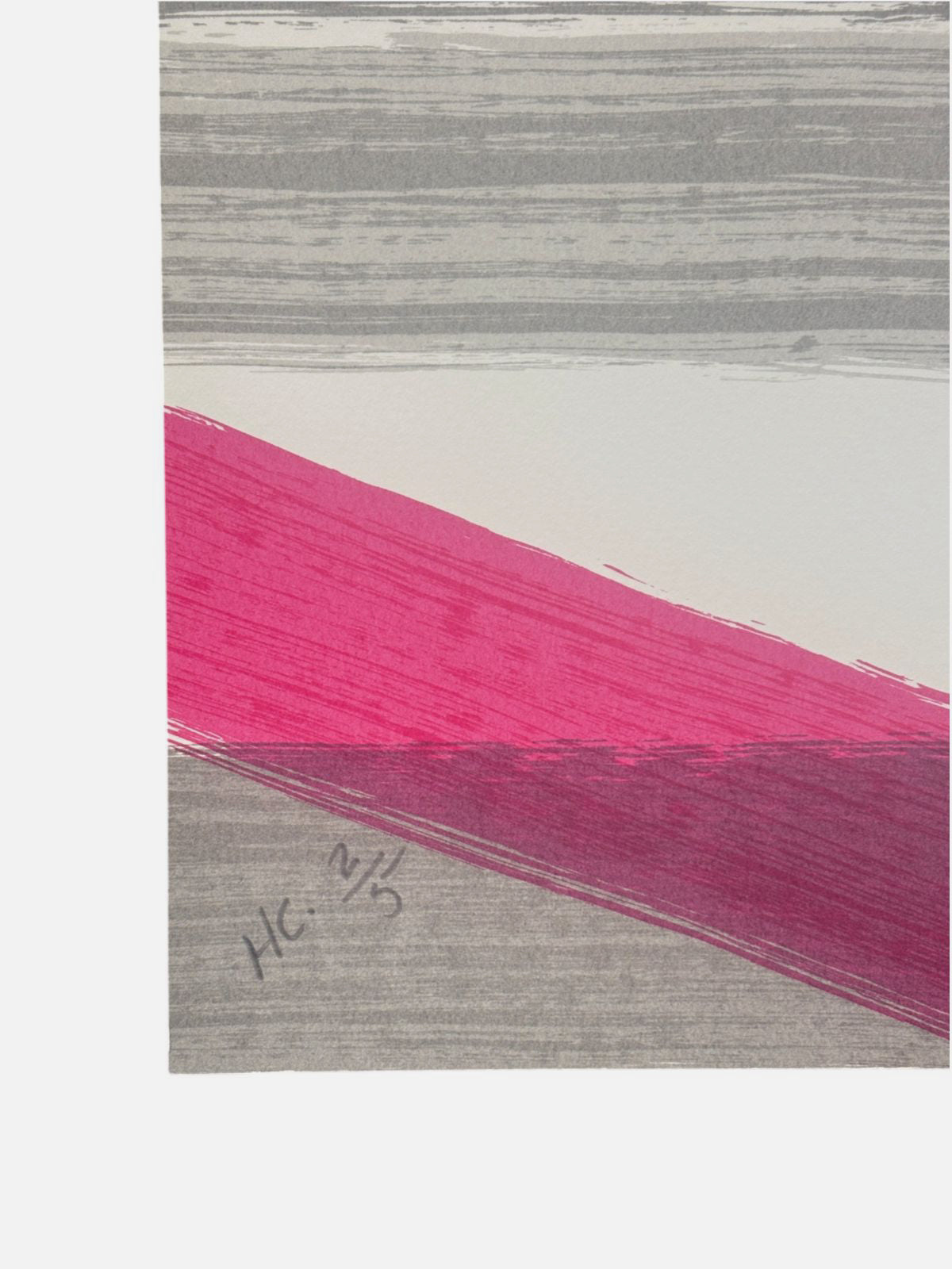 José Piñar "Sin Título I" 2004 H.C. Limited Signed Fine Wall Art 100L x 69W cm