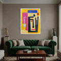Nelson Villalobo Ferrer "Mascara Sintetica" P.T. 2002 Limited Signed Wall Art