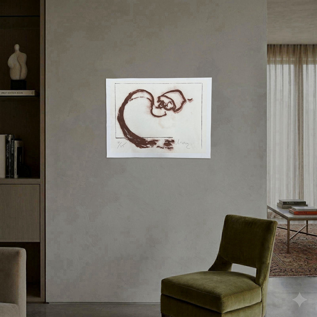 Jordi Alcaraz Tarradas "Viento I" P.T. 2000, Limited Signed Wall Art | 50x70 cm