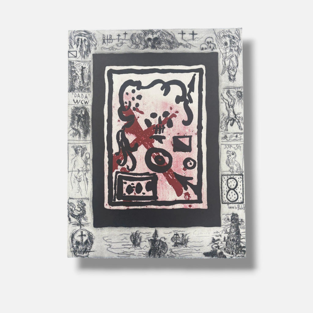 Alberto Gironella "Méjico Mágico VI" P.A. Limited Signed Fine Wall Art 64Lx49Wcm