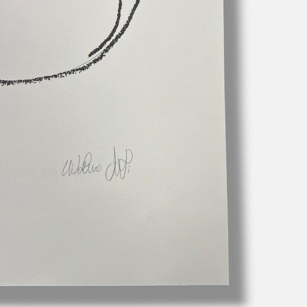 Massimiliano Frumenti "Il Cuore in Testa" P.T. Limited Signed Triptych Wall Art