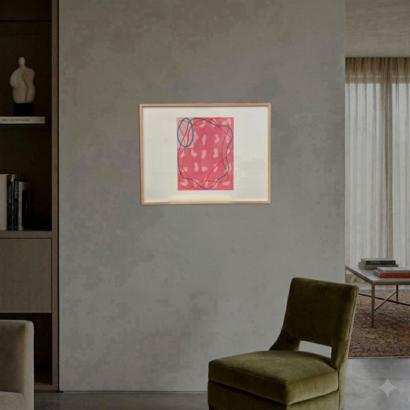 Alejandro Corujeira "Serie Quinteto de Nieve:"Fina" Limited Signed Fine Wall Art