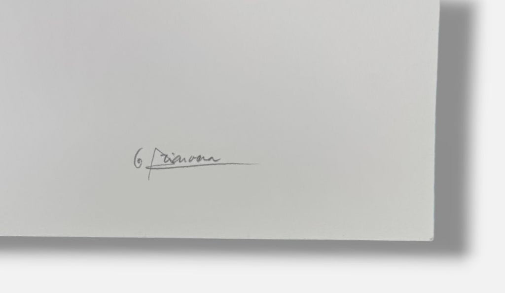 Luis Arias Vera "Silencio Desde el Amarillo" 2003, Limited Signed Wall Art