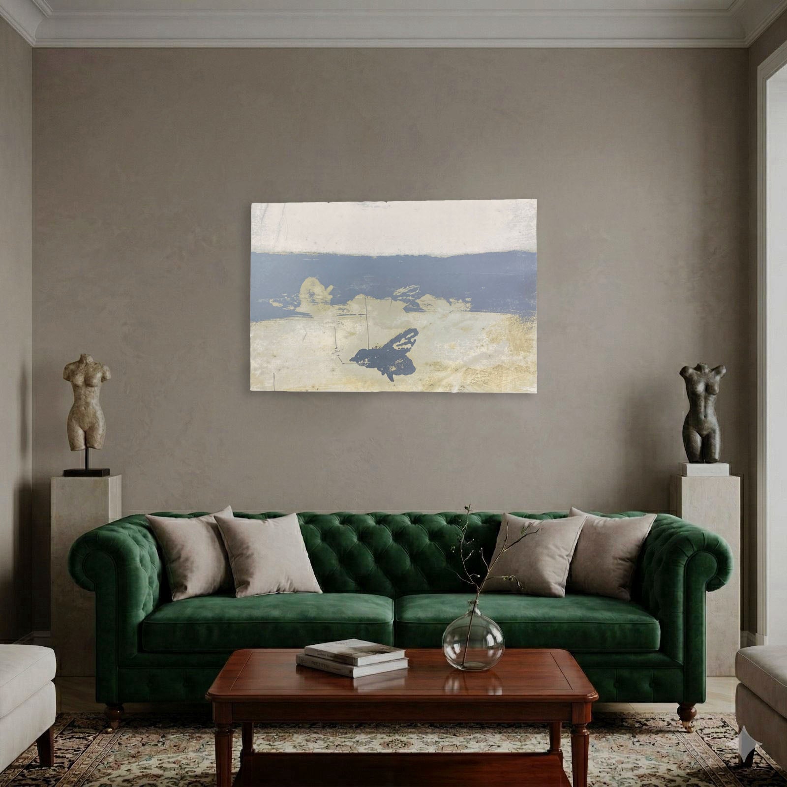 Edgar Insuasty Salas "Sin Titulo III" H.C. 2004 Limited Signed Wall Art, 90x60cm