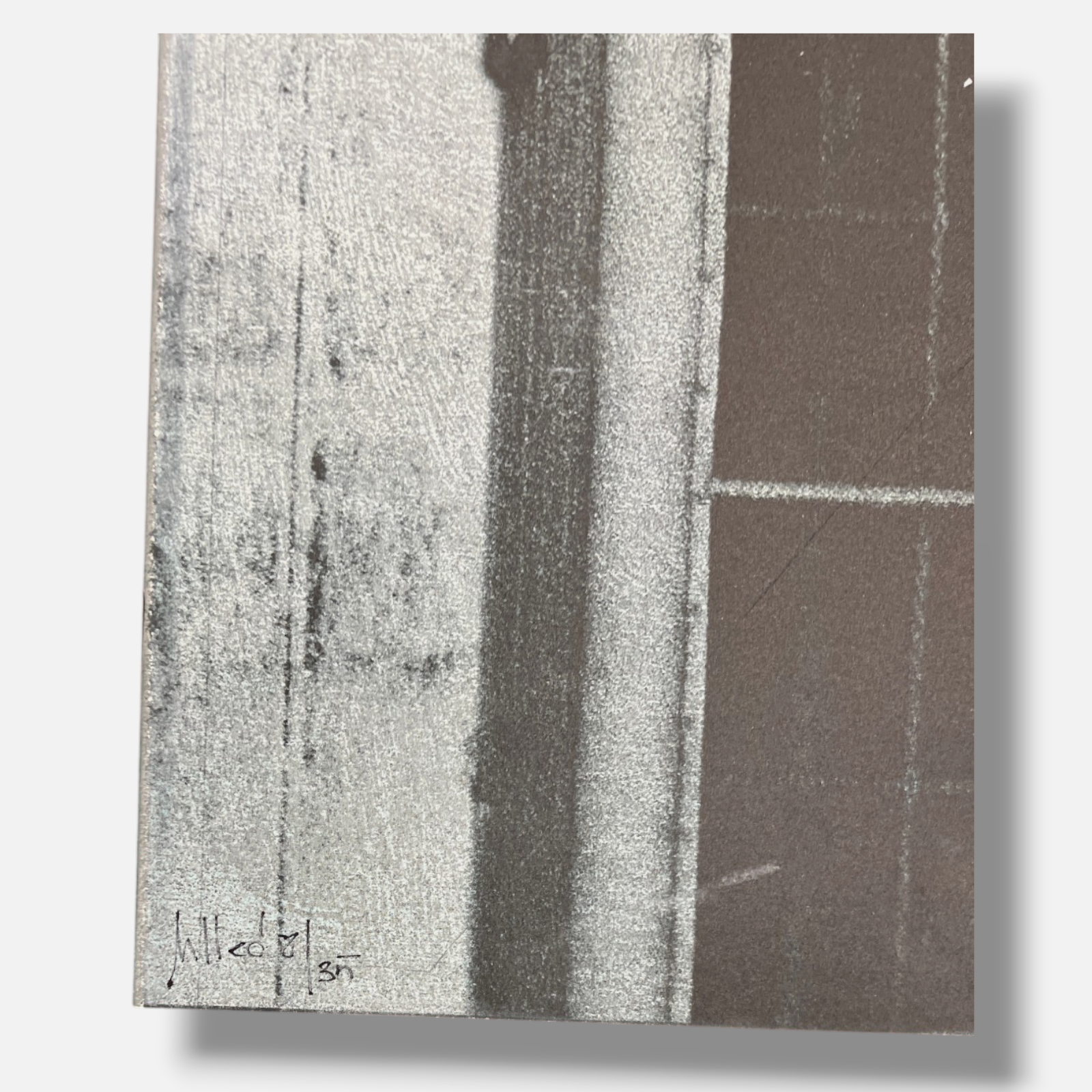 Mónica Casanova "Catenaria II" 2005, Limited Signed Wall Art | 30x100 cm