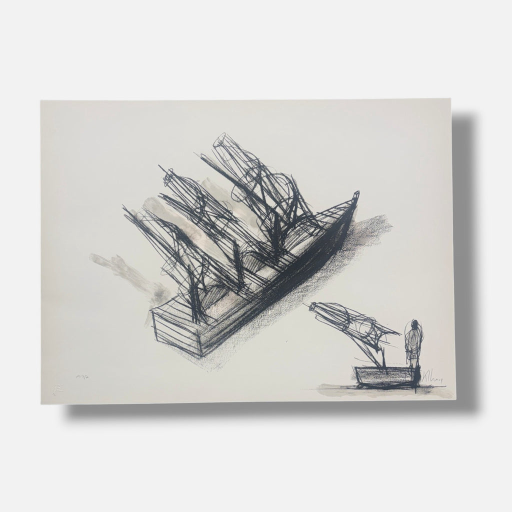 KCHO "Sin Titulo" 2004 P.T. Limited Signed Unframed Fine Wall Art Print 50x70 cm