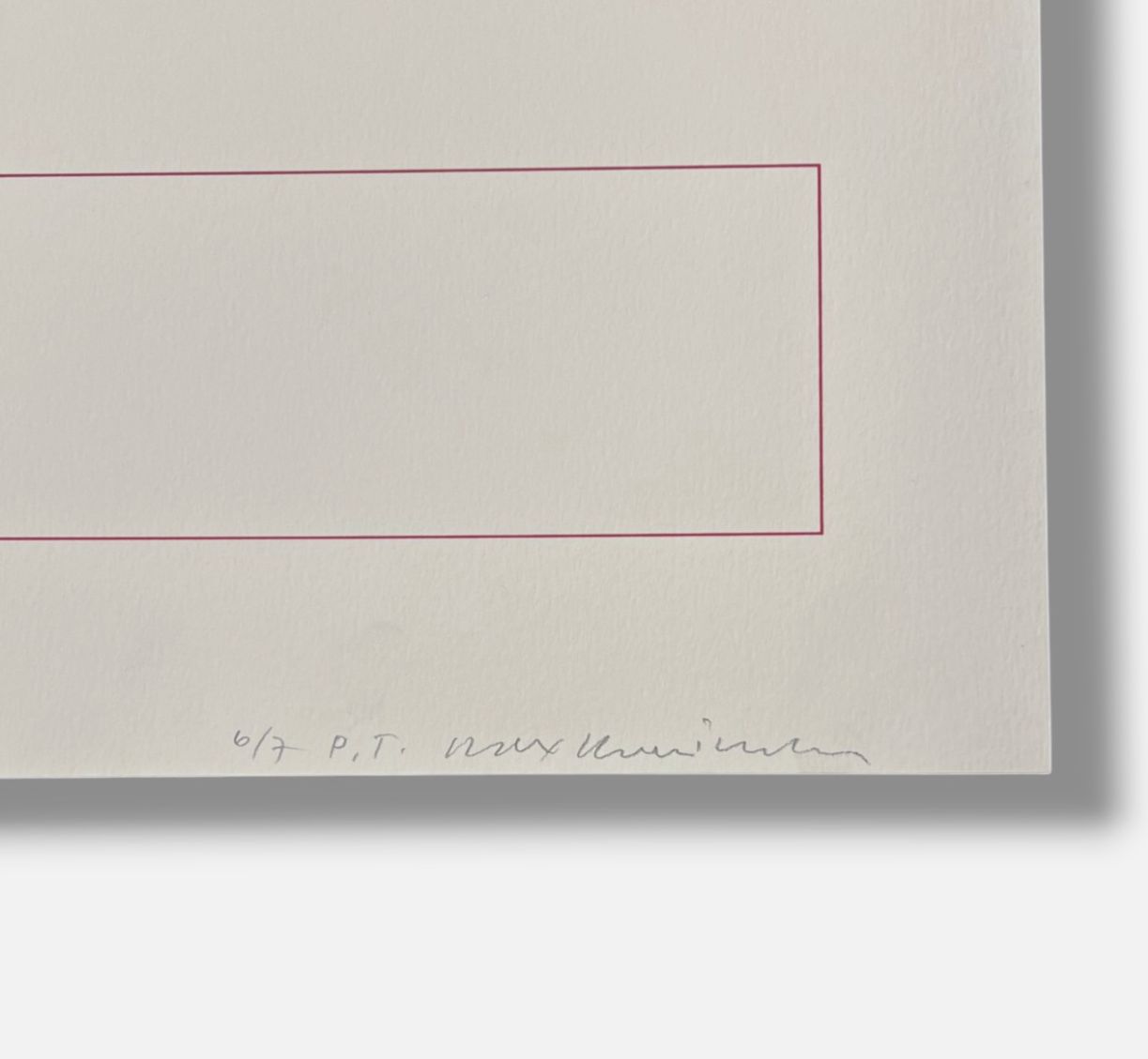 Alex Hanimann "All Has Not Been Said And Done VI" P.T. Limited Signed Wall Art