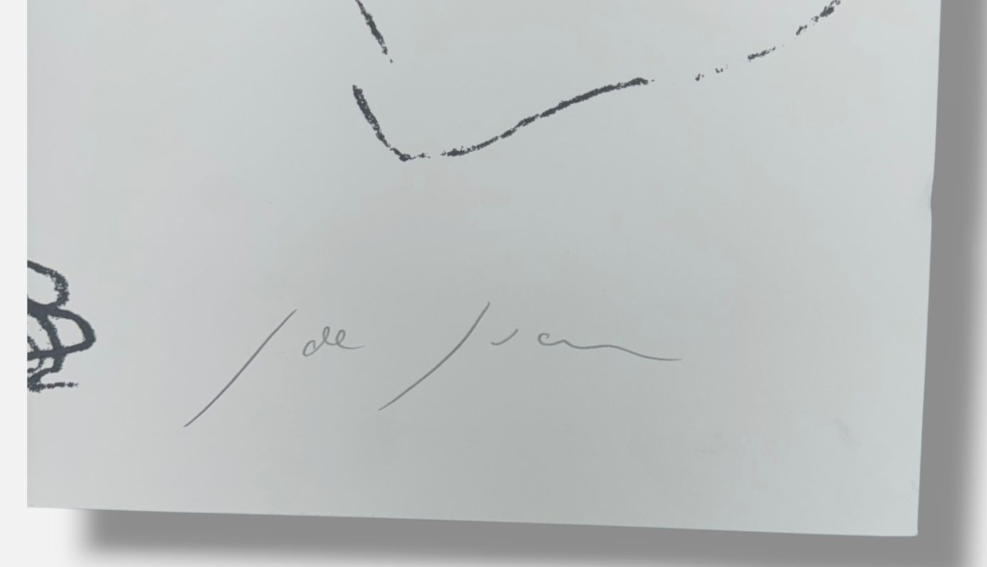 Javier de Juan Martínez "Bailarin II" 2005, Limited Signed Fine Wall Art Print