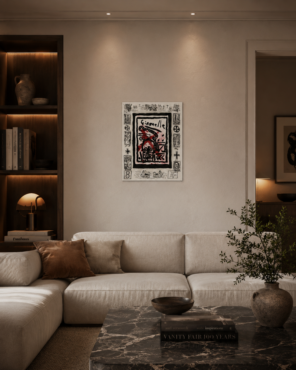 Alberto Gironella "Méjico Mágico II" P.A. Limited Signed Fine Wall Art 64Lx49Wcm