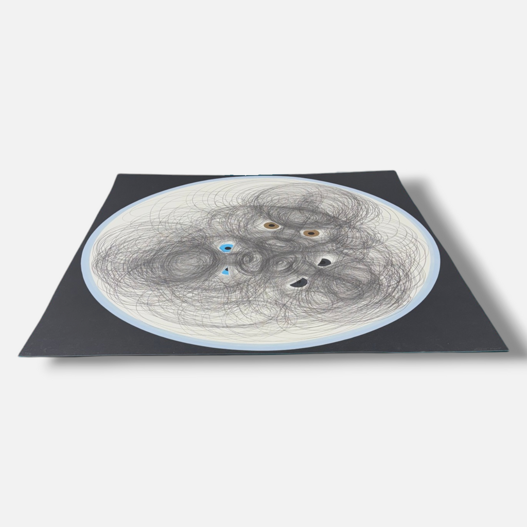 Mónica Giron "Tres en Atmosfera" 2005, Limited Signed Wall Art Print