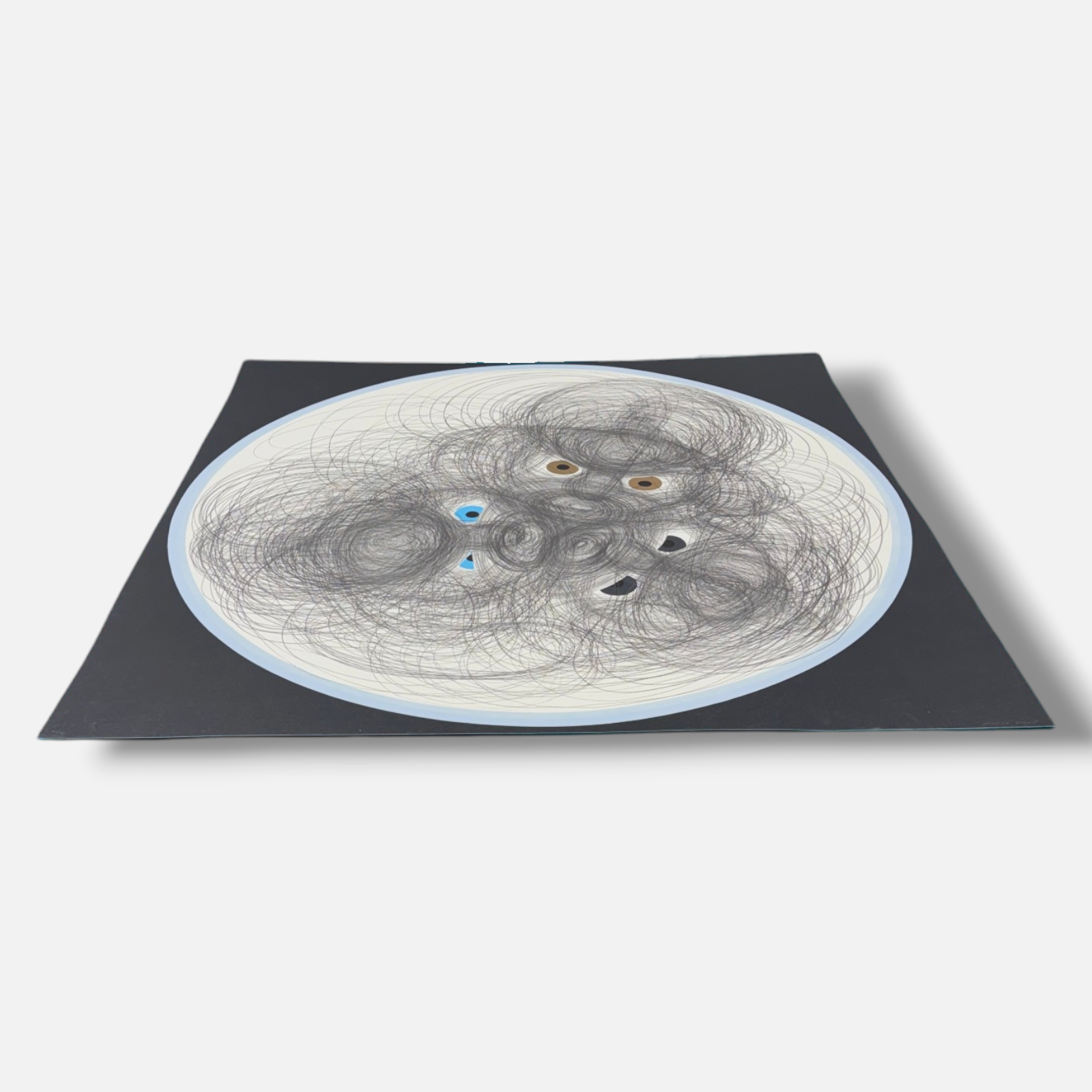 Mónica Giron "Tres en Atmosfera" 2005, Limited Signed Wall Art Print
