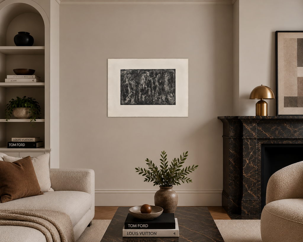 Diego Romero "Sin Titulo I" /12 Limited Signed Unframed Fine Wall Art 50Lx70W cm