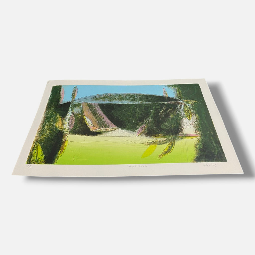 Nélida López Martínez "Nido En La Rama" 2005, Fine Wall Art | 77 x 45 cm
