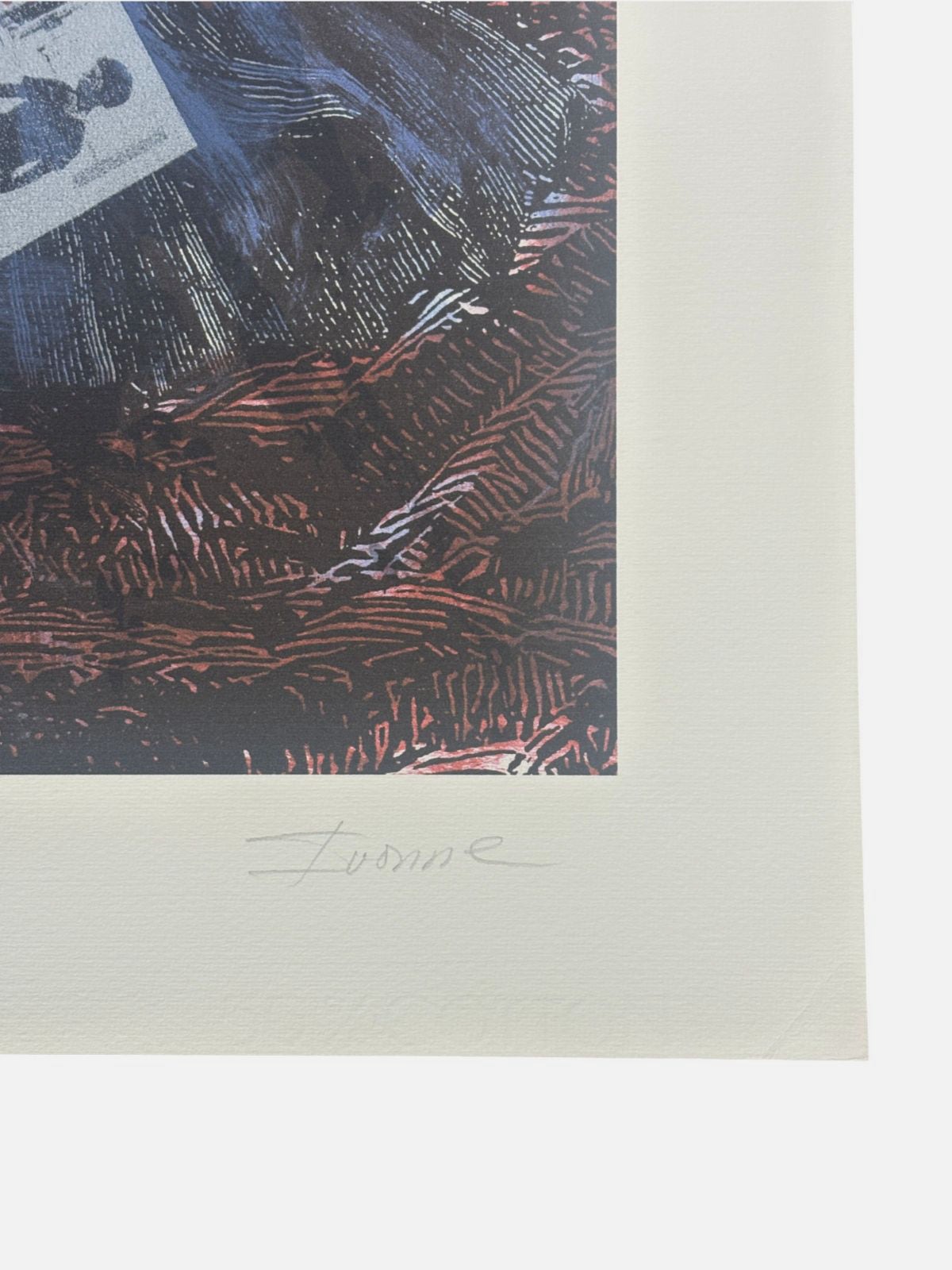 Ivonne Ferrer "La Amante Asesina" 2005 Limited Signed Fine Wall Art 68L x 85W cm
