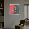 José Manuel Broto Gimeno "Heraldo I" Limited Signed Wall Art | 80 x 80 cm