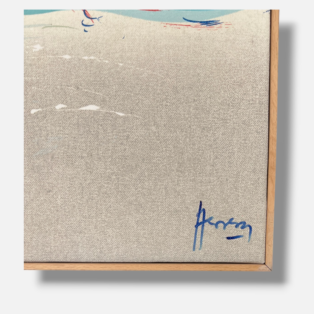 Pepe Herrera "Profunda Lejania" 1997, Limited Signed Fine Wall Art | 74 x 55 cm