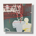 Domenico Catania "Black Out" 2005, Fine Wall Art Print 4-Piece Set | 70 x 70 cm