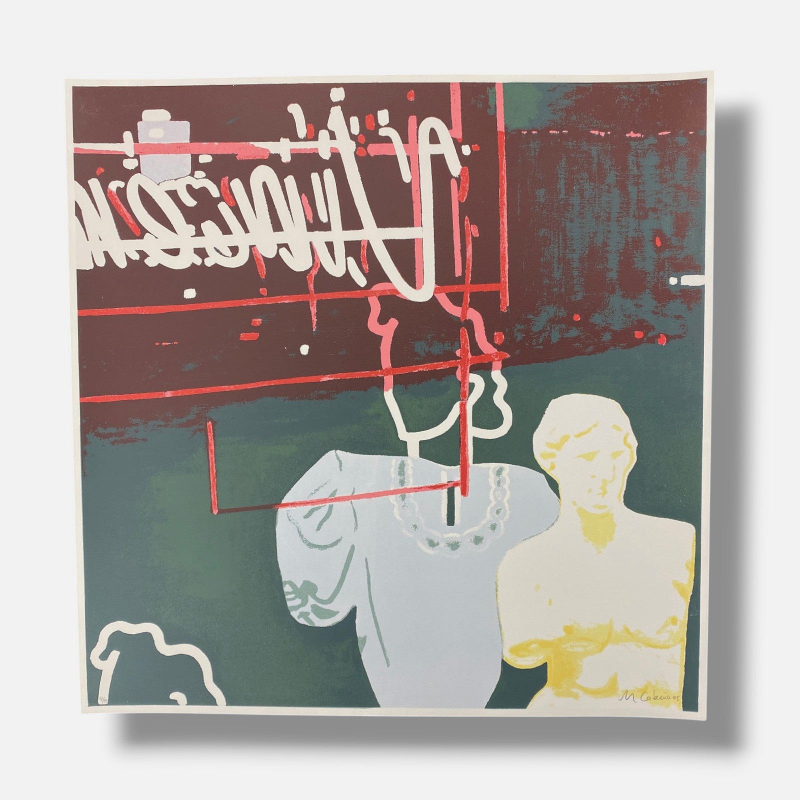 Domenico Catania "Black Out" 2005, Fine Wall Art Print 4-Piece Set | 70 x 70 cm