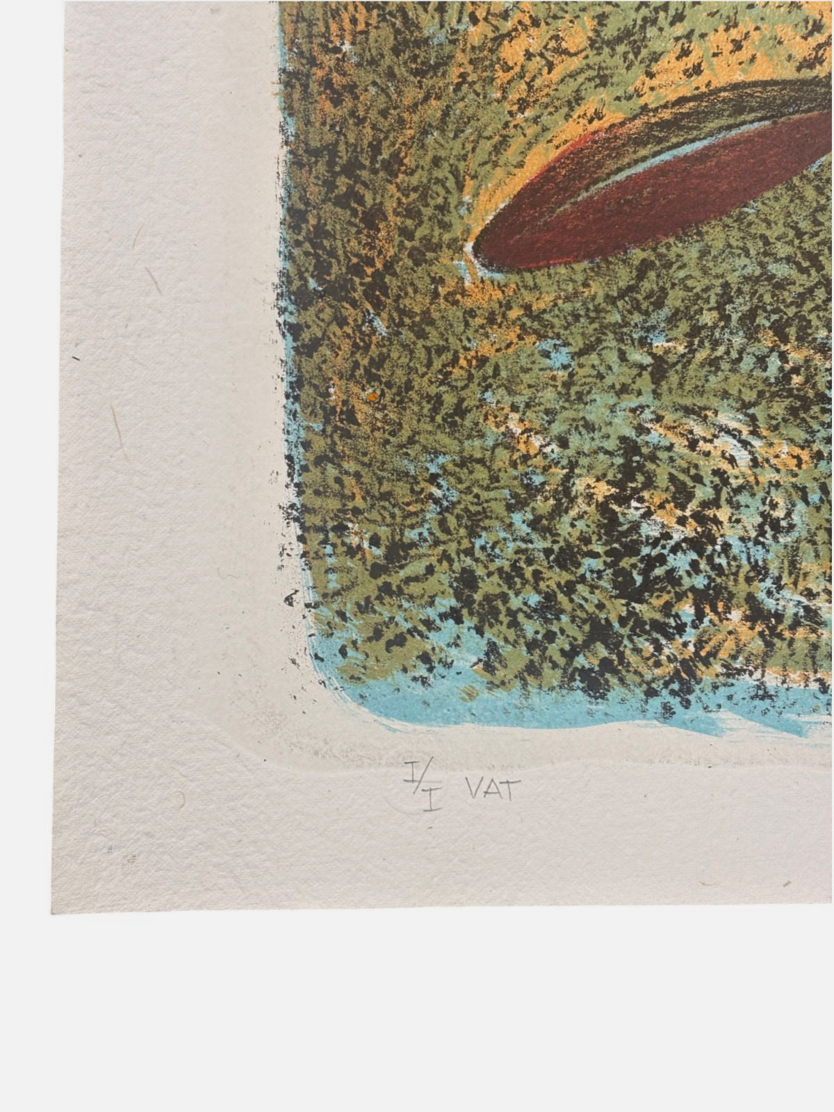 Nélida López Martínez "Huellas en el Musgo / Cosecha" B.A.T. Limited Signed Art