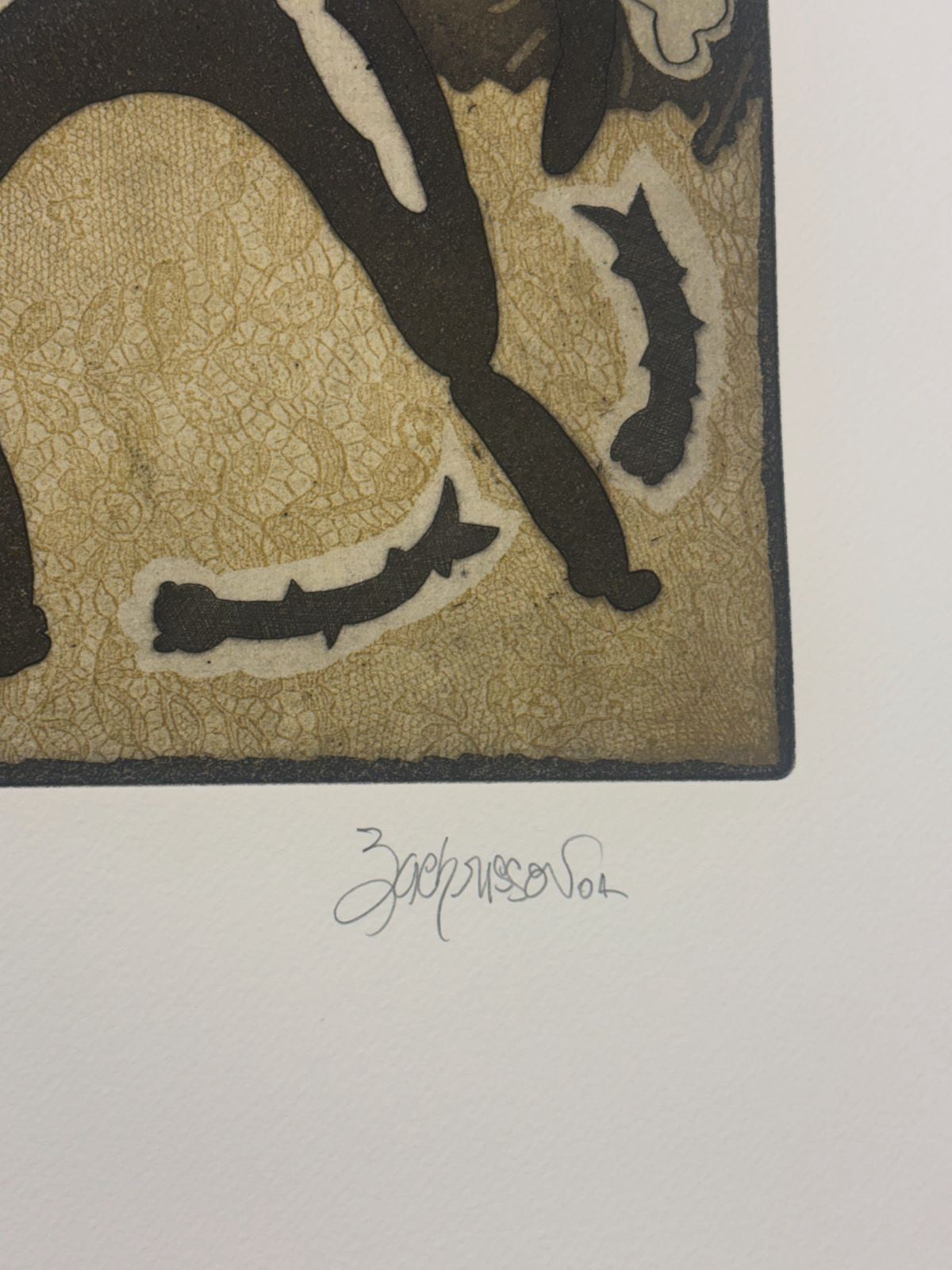 Julio Zachrisson Acebedo "Serie la Manigua II" /99 Signed Limited Wall Art 65x50