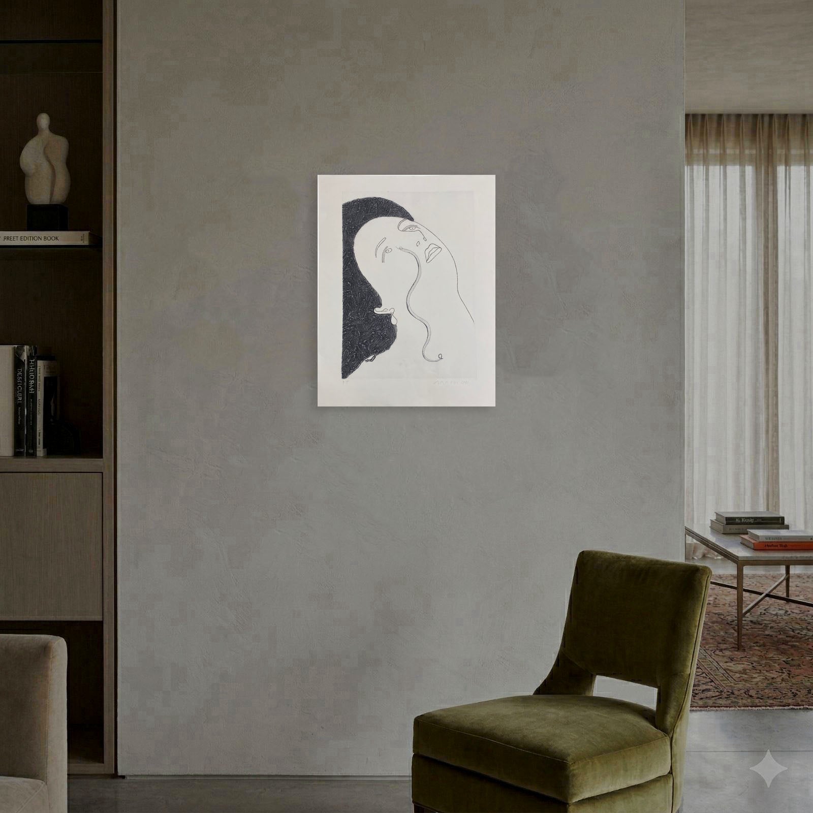 Eduardo Arroyo "Sierpe" P.T. 1991 Limited Signed Fine Wall Art Print, 37 x 52 cm