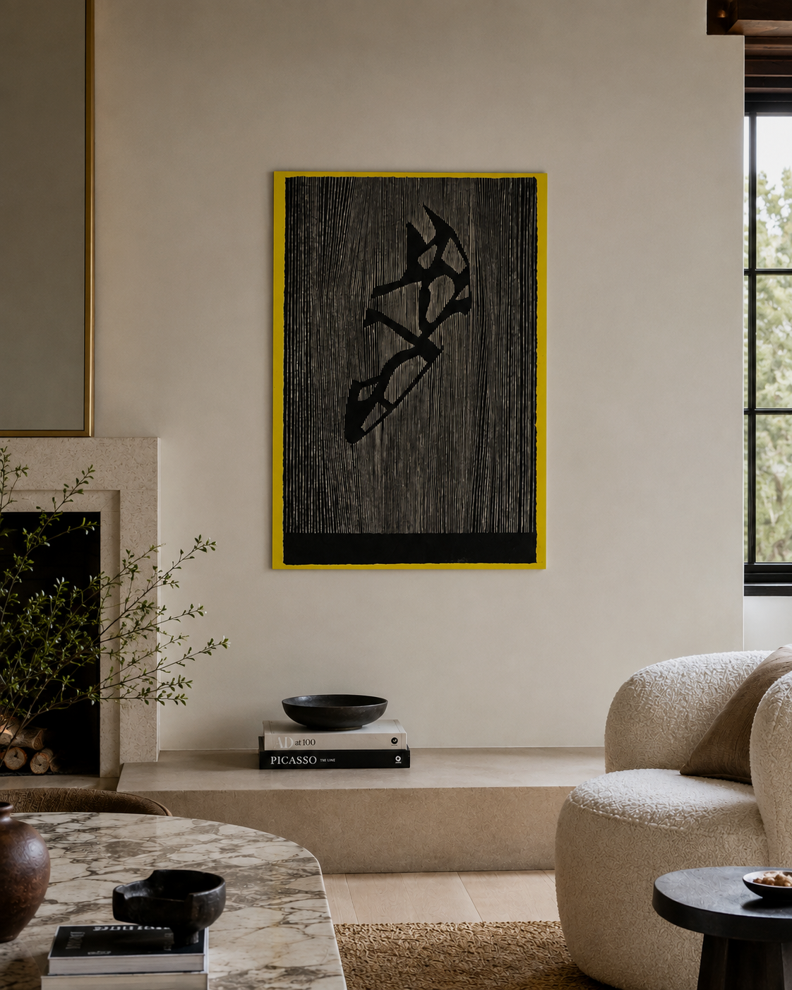 Laura Lio "Ala 1 (negra)" 2003 /30 Limited Signed Unframed Fine Wall Art 98Lx65W