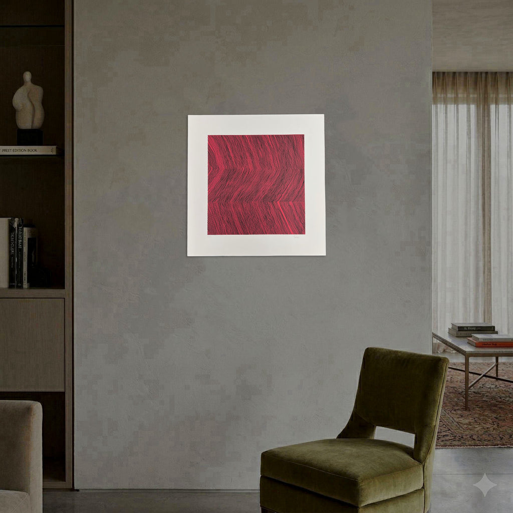Fernando García Correa "5050RO" P.T. 2004, Limited Signed Fine Wall Art 70 x 70