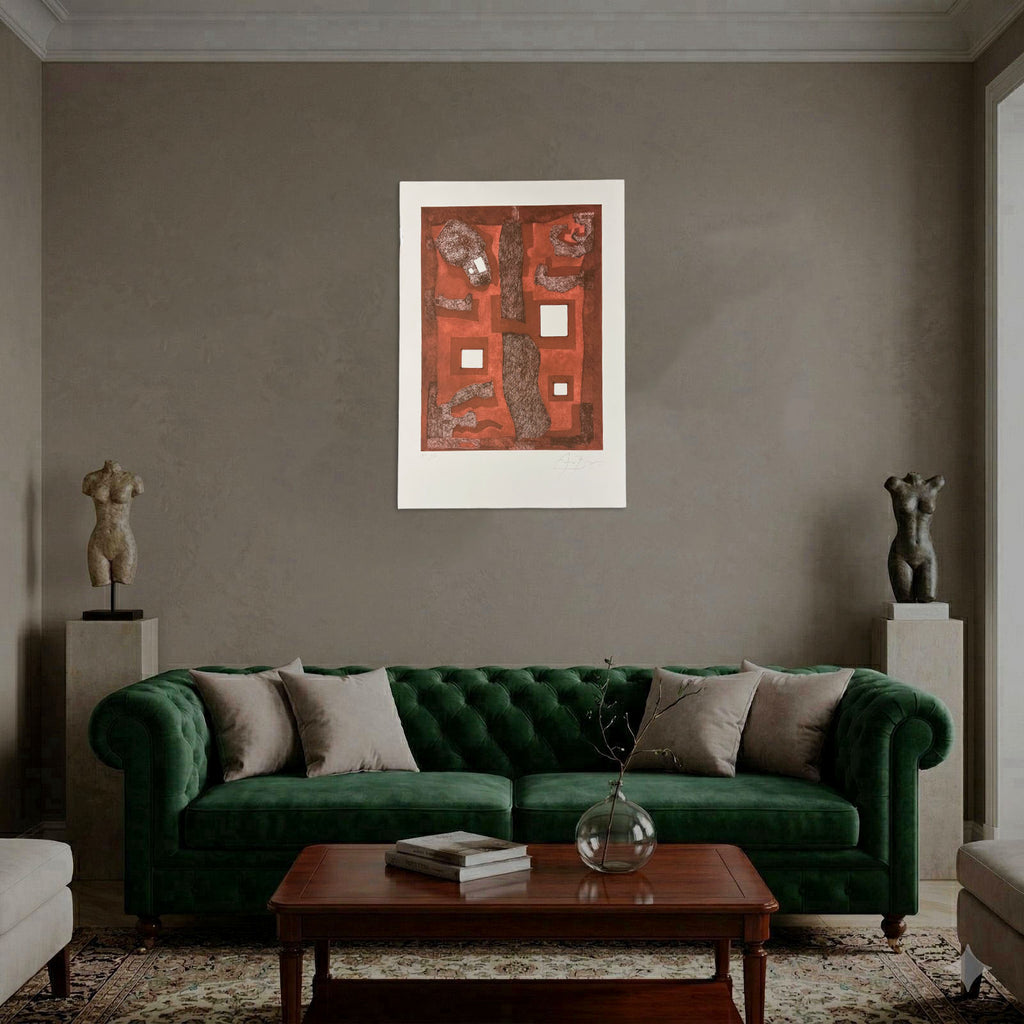 Eduardo Arranz-Bravo "Espacio" Limited Signed Fine Art Print | 100 x 70 cm