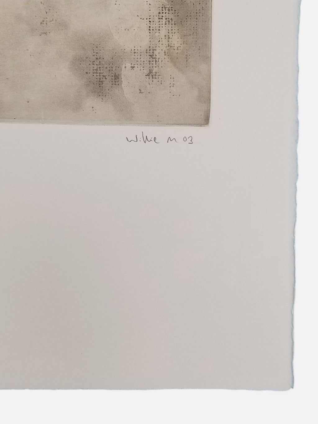 Willie Mazquez "Sin Título II (Ocre)" 2003 P.T. Limited Signed Wall Art