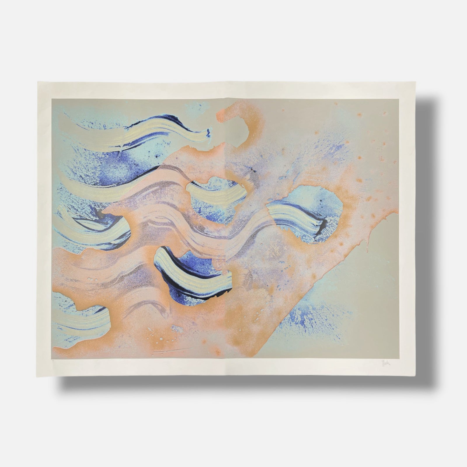 José Fuentes Esteve "El Rio XI" 2004 Limited Signed Wall Art | 170 x 218 cm