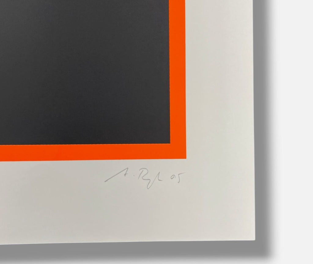 Anselm Reyle "Ohne Titel I" H.C. 2005 Limited Signed Wall Art Print | 82 x 70 cm