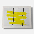 Agustín Ibarrola "Amerillo" P.T. 2001 Limited Signed Wall Art | 72 x 100 cm