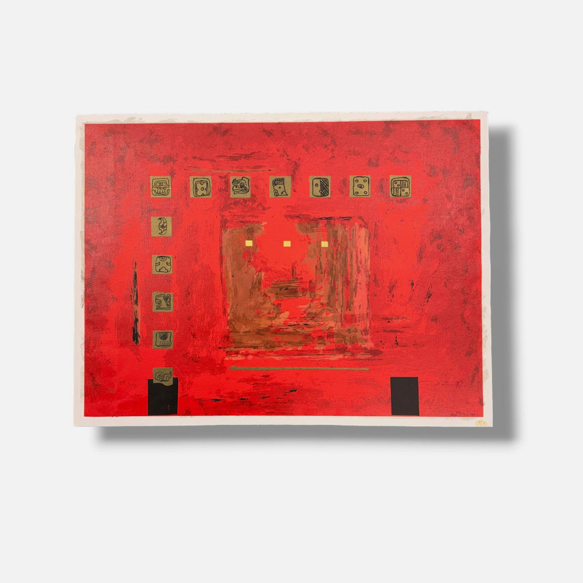 Jaime Montserrat "Relatos" P.T. 1998 Signed Limited Unframed Fine Wall Art 59x79